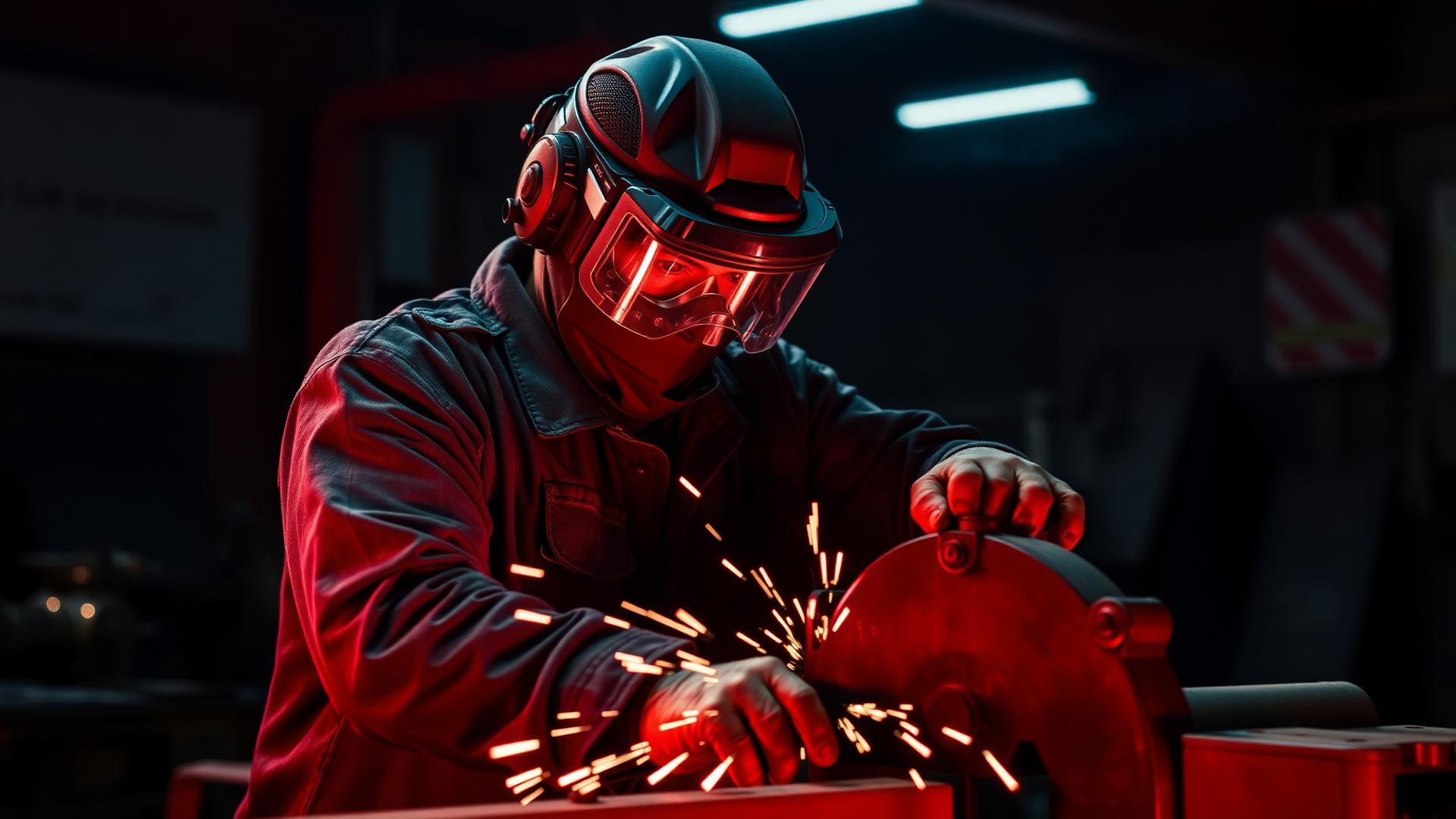 Operador Power Cut em ação