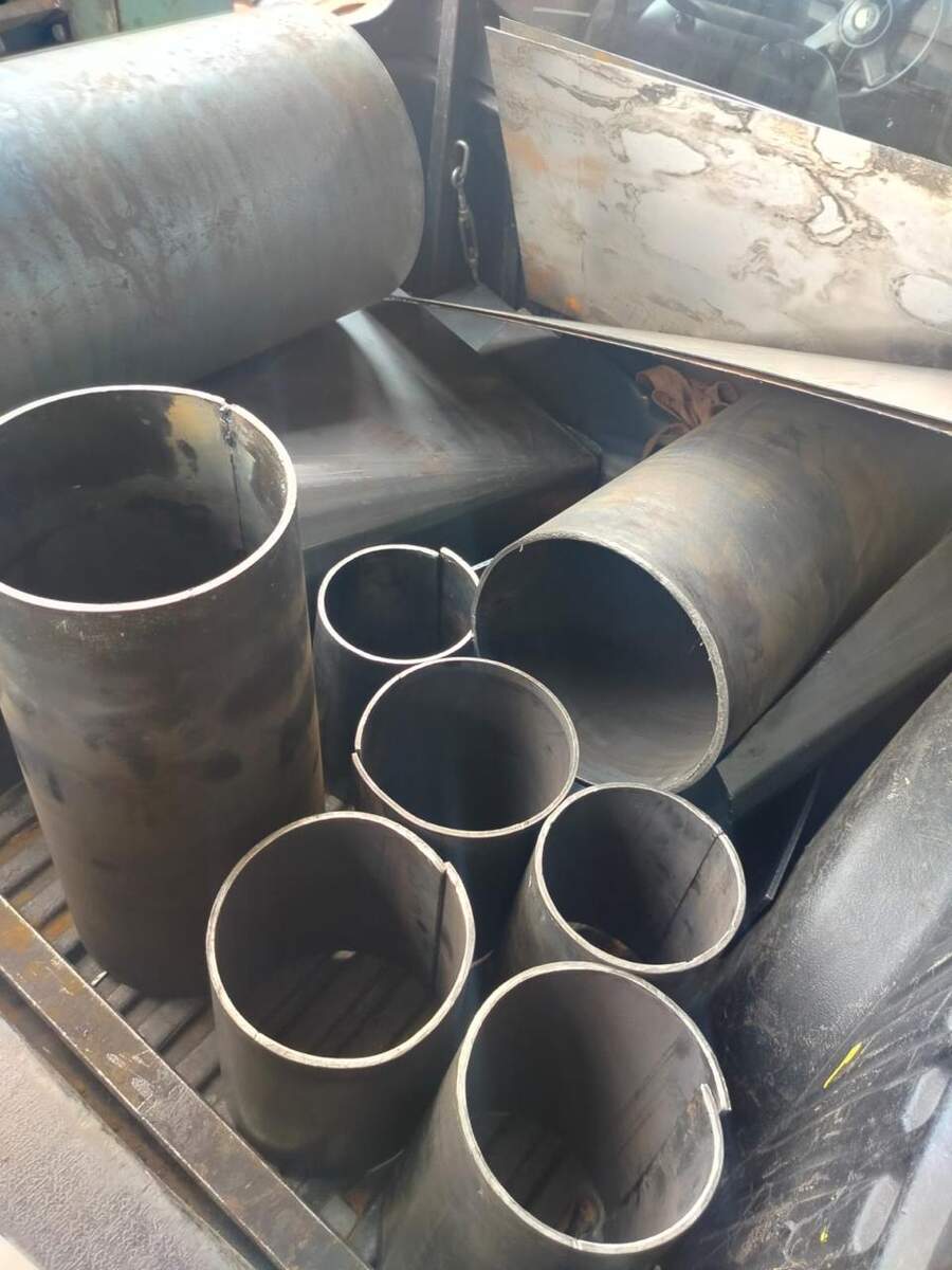 Tubos Calandrados de Diversos Diâmetros